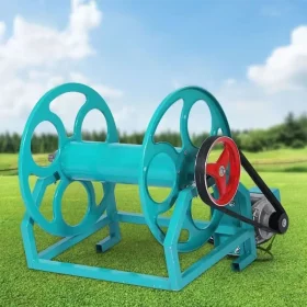 Agricultural-Dosing-Pipe-Electric-Remote-Control-Manual-Pipe-Collecting-Hose-Reel-Hose-Winding-Cart-Garden-Tools