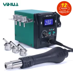 YIHUA-959D-II-700W-Easy-Plug-pull-Nozzles-Hot-Air-Gun-Rework-Soldering-Station-Phone-Repair